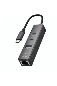 Evimdeyokyok Type-C To 2 Type- Usb Gigabit Ethernet Zr1207