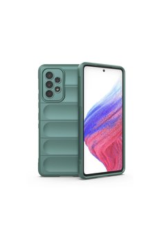 Evimdeyokyok Samsung Galaxy A53 5G Kılıf Optimum Silikon - Koyu Yeşil