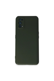 Evimdeyokyok Realme 7 Pro Kılıf Nano İçi Kadife Silikon - Koyu Yeşil