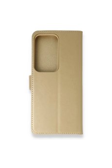 Evimdeyokyok Samsung Galaxy S20 Ultra Trend S Plus Kapaklı Kılıf - Gold