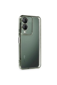 Evimdeyokyok Vivo Y17S Kılıf Razer Lensli Silikon - Yeşil