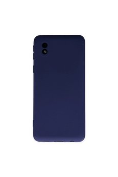Evimdeyokyok Samsung Galaxy A01 Core Kılıf Nano İçi Kadife Silikon - Lacivert