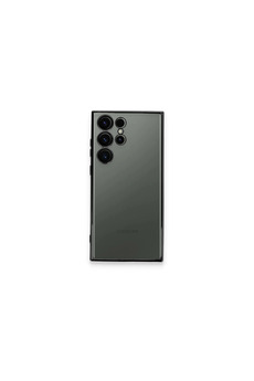 Evimdeyokyok Samsung Galaxy S24 Ultra Kılıf Razer Lensli Silikon - Yeşil