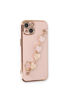 Evimdeyokyok Apple İphone 14 Kılıf Esila Silikon - Pudra