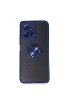 Evimdeyokyok Xiaomi Redmi Note 12 4G Kılıf Montreal Yüzüklü Silikon Kapak - Lacivert