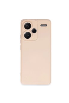 Evimdeyokyok Xiaomi Redmi Note 13 Pro Plus Kılıf Nano İçi Kadife Silikon - Pudra