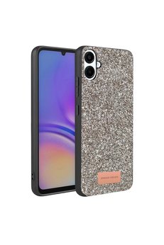 Evimdeyokyok Onegif Samsung Galaxy A07 4G Bright Simli Kapak - Gümüş