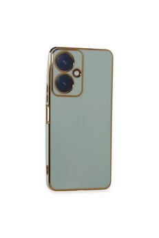 Evimdeyokyok Vivo Y27 Kılıf Volet Silikon - Açık Yeşil