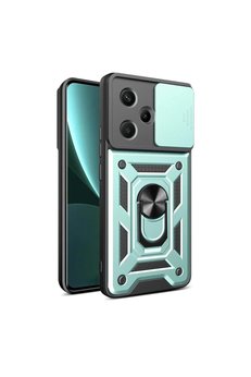 Evimdeyokyok Xiaomi Redmi Note 13 Pro Plus Kılıf Pars Lens Yüzüklü Silikon - Yeşil