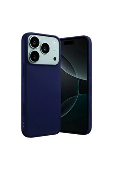 Evimdeyokyok Apple İphone 17 Pro Nano İçi Kadife Silikon - Lacivert