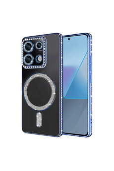Evimdeyokyok Xiaomi Redmi Note 13 Pro 4G Joke Simli Magneticsafe Kılıf - Mavi