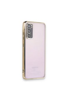 Evimdeyokyok Samsung Galaxy S20 Fe Kılıf Razer Lensli Silikon - Gold