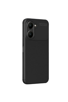 Evimdeyokyok Vivo Y18 Kılıf Auto Focus Karbon Kapak - Siyah