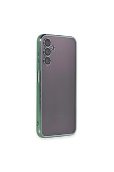 Evimdeyokyok Samsung Galaxy A14 4G Kılıf Razer Lensli Silikon - Yeşil