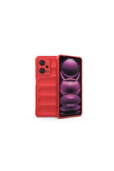 Evimdeyokyok Xiaomi Redmi Note 12 4G Kılıf Optimum Silikon - Kırmızı