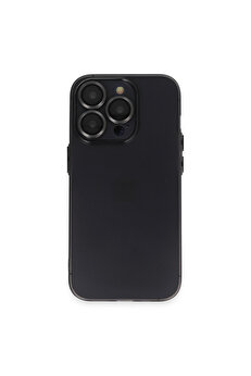 Evimdeyokyok Apple İphone 13 Pro Kılıf Luko Lens Silikon - Siyah