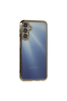 Evimdeyokyok Samsung Galaxy A35 5G Kılıf Razer Lensli Silikon - Gold