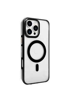 Evimdeyokyok Joko Apple İphone 16 Pro Gleam Pc Sert Magsafe Kılıf - Şeffaf-Siyah