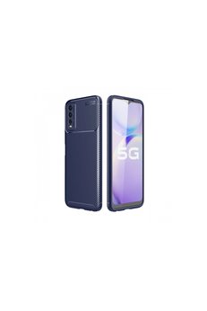 Evimdeyokyok Vivo Y11S Kılıf Auto Focus Karbon Kapak - Lacivert