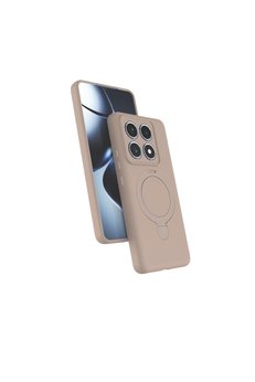 Evimdeyokyok Xiaomi Mi 14T Pro Regal Magsafe Standlı Kapak - Çöl Titanyum