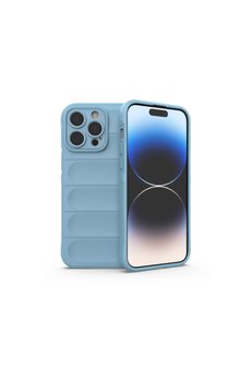 Evimdeyokyok Apple İphone 14 Pro Kılıf Optimum Silikon - Sky Blue