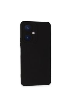 Evimdeyokyok Vivo Y27 Kılıf Nano İçi Kadife Silikon - Siyah