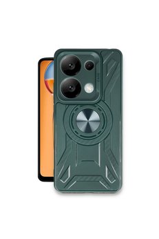 Evimdeyokyok Xiaomi Redmi Note 13 4G Kılıf Lincoln Silikon - Koyu Yeşil