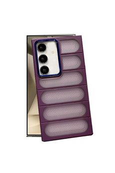 Evimdeyokyok Samsung Galaxy S24 Kılıf Airmax Silikon Kapak - Derin Mor