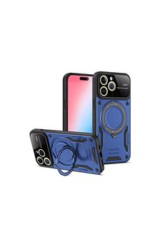 Evimdeyokyok Apple İphone 15 Pro Joy Lens Standlı Kapak - Lacivert