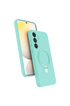 Evimdeyokyok Samsung Galaxy A55 5G Regal Magsafe Standlı Kapak - Su Yeşili