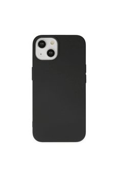 Evimdeyokyok Apple İphone 14 Plus Kılıf Nano İçi Kadife Silikon - Siyah