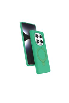 Evimdeyokyok Xiaomi Redmi Note 14 Pro 4G Regal Magsafe Standlı Kapak - Yeşil