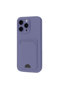 Evimdeyokyok Apple İphone 16 Pro Kılıf Kelvin Kartvizitli Silikon - Lila