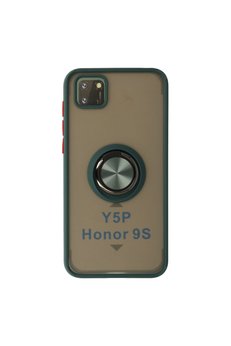 Evimdeyokyok Huawei Y5P Kılıf Montreal Yüzüklü Silikon Kapak - Yeşil