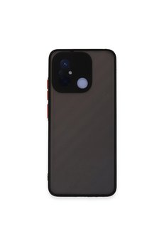 Evimdeyokyok Xiaomi Redmi 12C Kılıf Montreal Silikon Kapak - Siyah