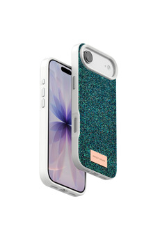 Evimdeyokyok Onegif Apple İphone 17 Air Bright Simli Kapak - Koyu Yeşil