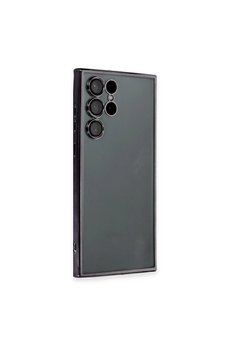 Evimdeyokyok Samsung Galaxy S22 Ultra Kılıf Razer Lensli Silikon - Siyah