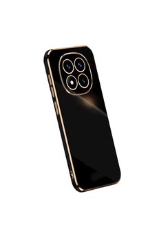 Evimdeyokyok Xiaomi Redmi Note 14 Pro 5G Kılıf Volet Silikon - Siyah