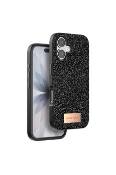 Evimdeyokyok Onegif Apple İphone 17 Bright Simli Kapak - Siyah