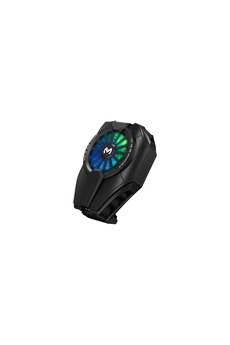 Evimdeyokyok Dl06 Rgb Radyatör Telefon Soğutucu Fan - Siyah