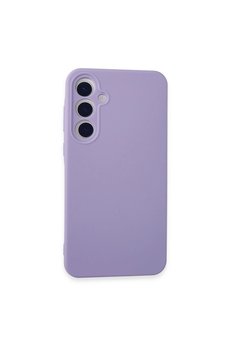 Evimdeyokyok Samsung Galaxy A55 5G Kılıf Nano İçi Kadife Silikon - Lila