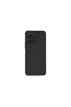 Evimdeyokyok Vivo Y35 Kılıf Nano İçi Kadife Silikon - Siyah
