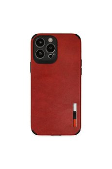 Evimdeyokyok Apple İphone 13 Pro Max Kılıf Loop Deri Silikon - Kırmızı
