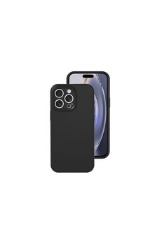 Evimdeyokyok Apple İphone 16 Pro Kılıf Nano İçi Kadife Silikon - Siyah