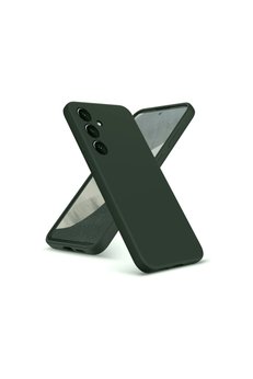 Evimdeyokyok Samsung Galaxy A36 Kılıf Nano İçi Kadife Silikon - Koyu Yeşil
