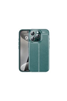 Evimdeyokyok Apple İphone 16 Pro Max Kılıf Auto Focus Kapak - Koyu Yeşil