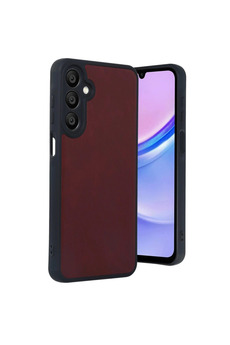 Evimdeyokyok Samsung Galaxy A55 5G Kılıf Aras Deri Kapak - Bordo