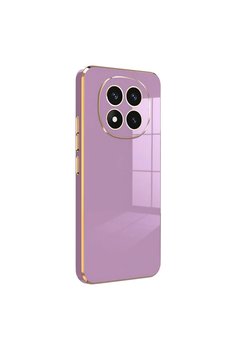 Evimdeyokyok Xiaomi Redmi Note 14 Pro 4G Kılıf Volet Silikon - Mor