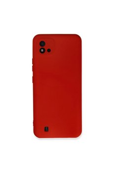 Evimdeyokyok Realme C11 2021 Kılıf Nano İçi Kadife Silikon - Kırmızı