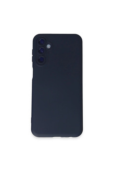 Evimdeyokyok Samsung Galaxy M34 5G Kılıf Nano İçi Kadife Silikon - Lacivert